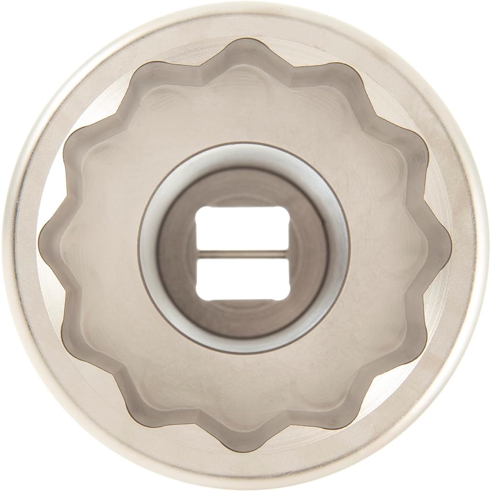 TONE Anchor bolt socket (12 squares) 8AD-75L200 Drive angle 25.4mm (1") Width across flats 75mm