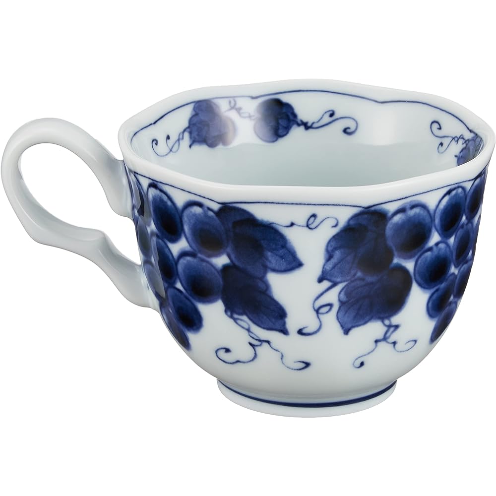 Mino Ware Coffee Bowl and Dish Set of 5 Buto 797-63-36E(5)