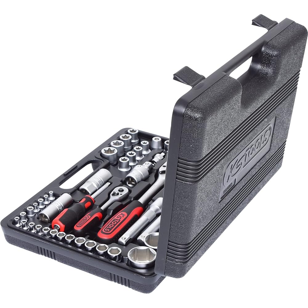 KS TOOLS 1/4" +1/2" Socket set 108 pcs 911.0708