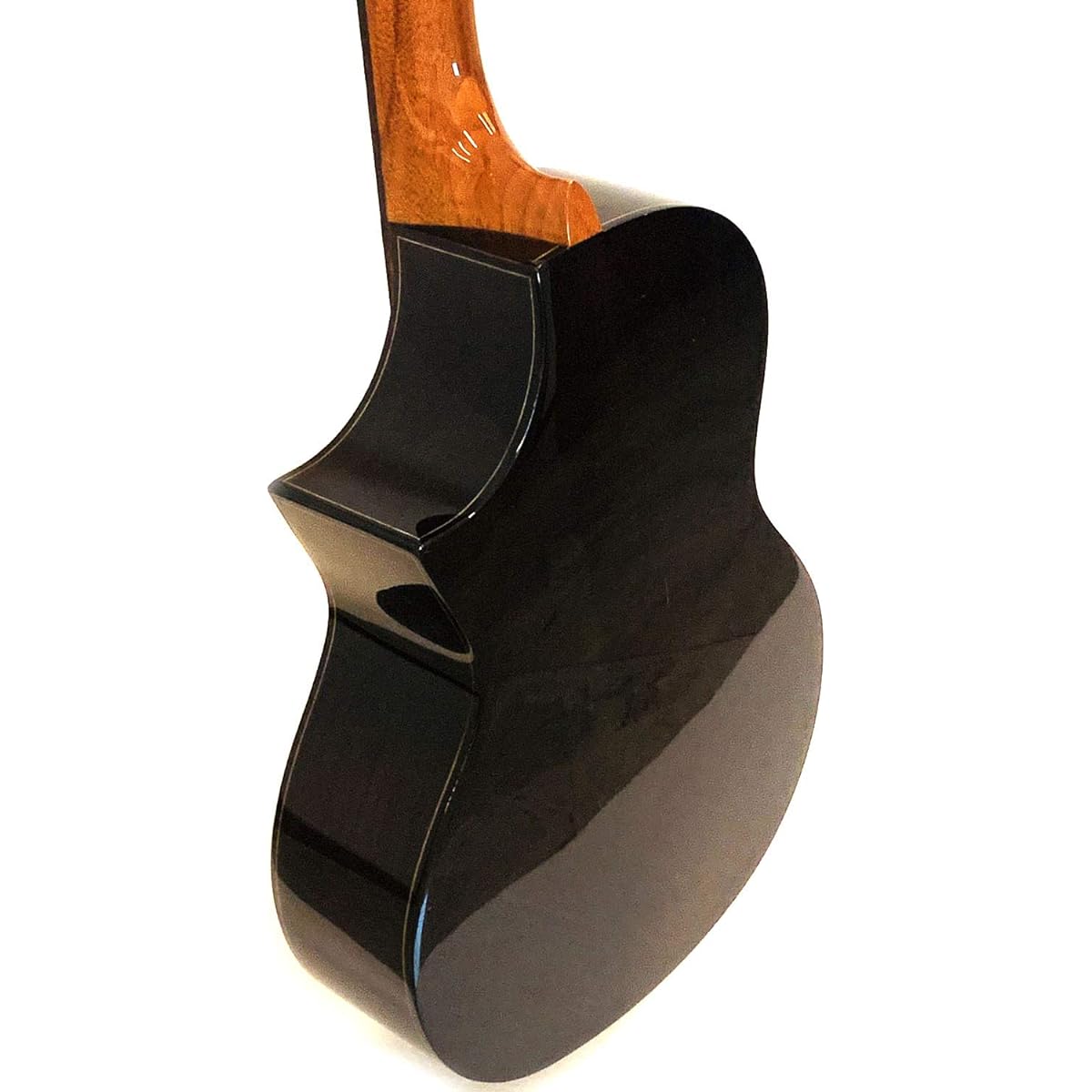 MUSOO Top Solid Spruce and Back Rosewood All Solid 26 Inch Tenor Ukulele with Gig Bag