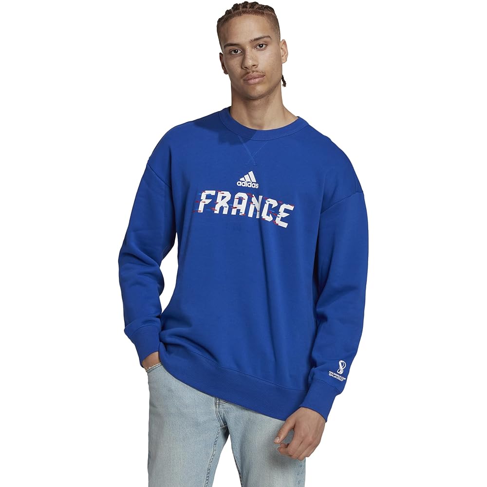 [Adidas] Soccer Sweat FIFA World Cup 2022 (TM) France Crew Neck Sweat X5678 Men's