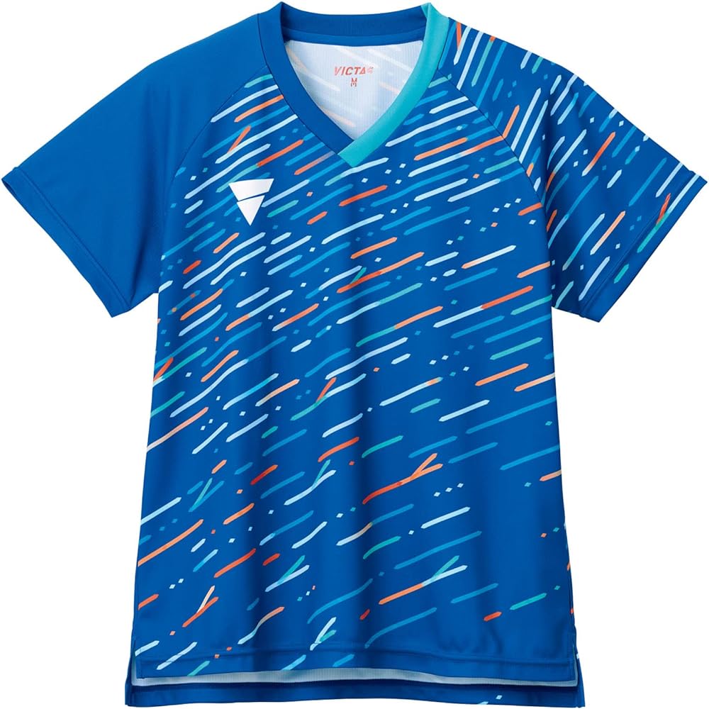 [Victus] Table Tennis Women's Game Shirt V-LGS306 J.T.T.A (Japan Table Tennis Ladies Association) Officially Certified Black (1000)