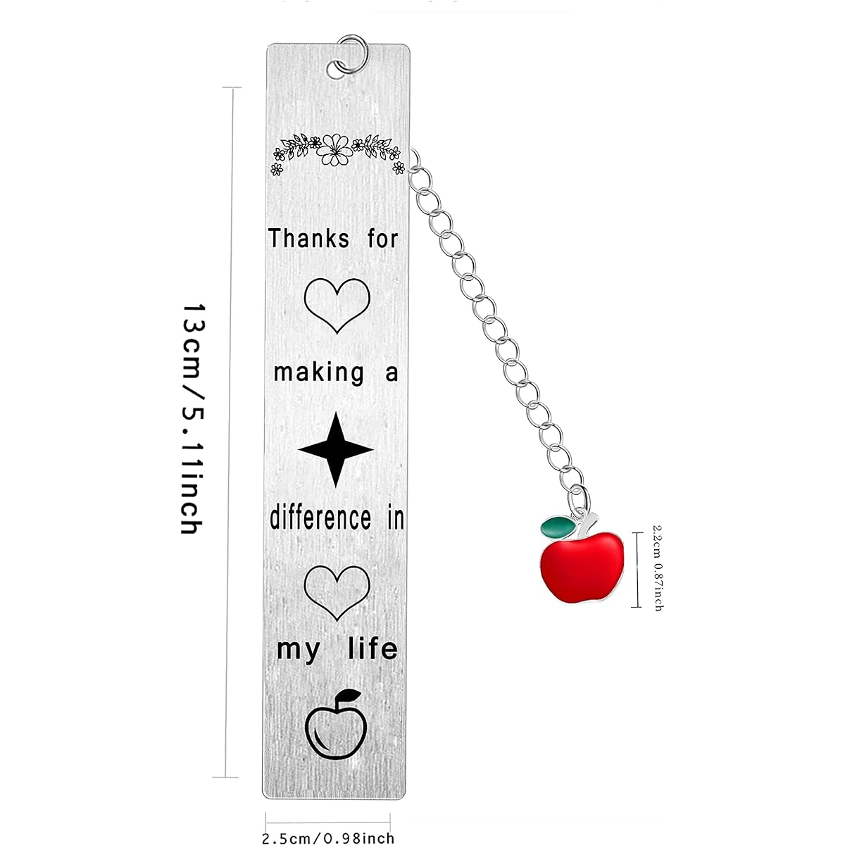 Teacher Appreciation Gifts, Appreciation from Students, Teacher Bookmarks, Graduation, Teachers Day, Birthday Gifts, Teacher Gifts for Women, Retirement Gifts for Teachers, Teacher Gifts 6 Pieces
