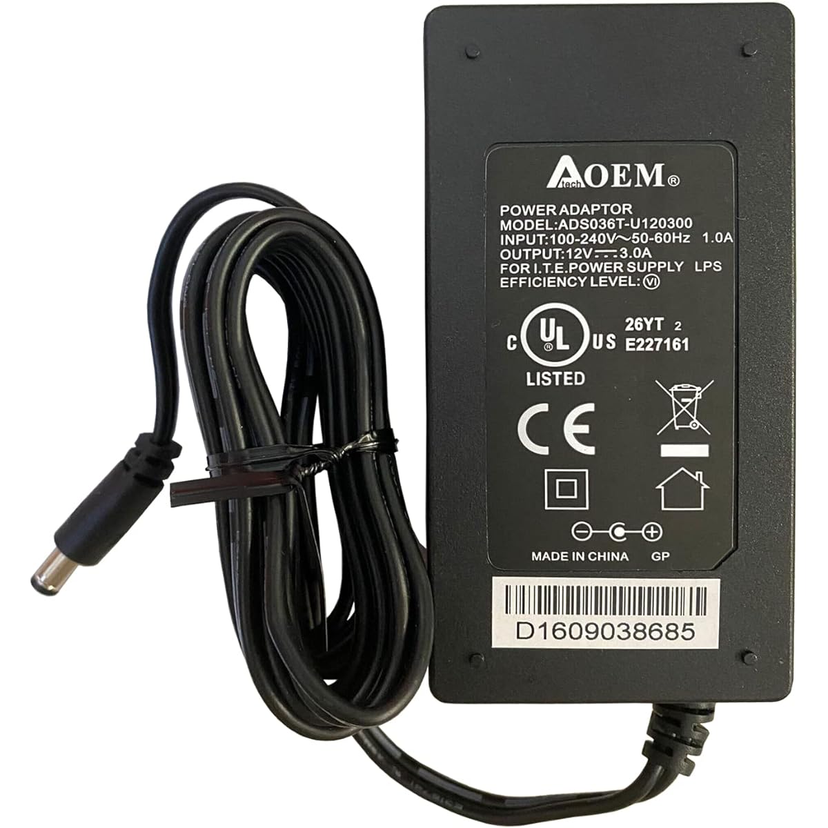 UpBright Globla 12V AC/DC Adapter SiriusXM SiriusXM SXSD2 Portable Speaker Dock Play Radio SXSD 2 Boombox Boombox Speaker System 12VDC 12.0V DC12V Switching Power Supply Charger