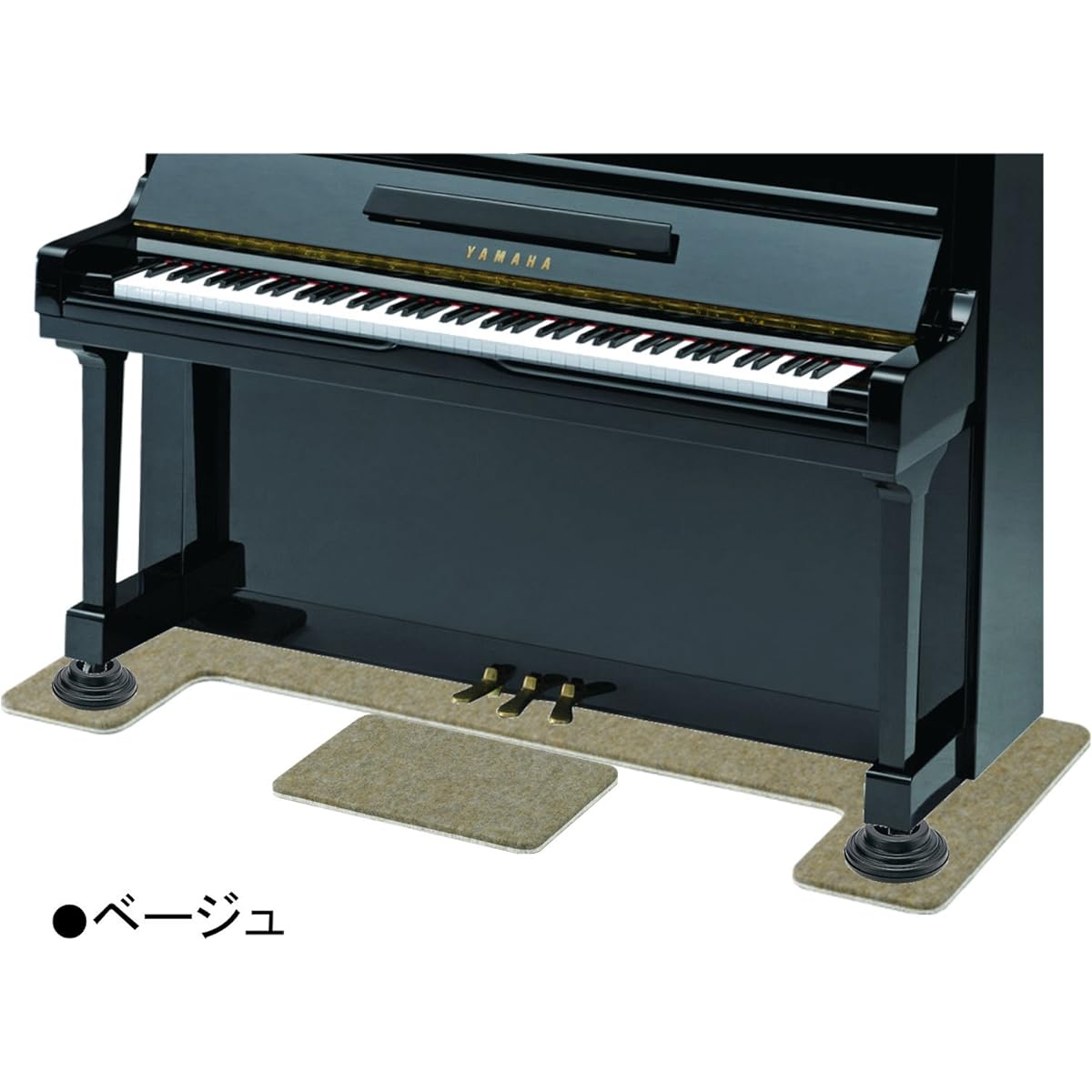 [Auxiliary stand board OPB-S set] Piano floor reinforcement board quiet/soundproofing/thermal insulation/flat board FBS (brown)