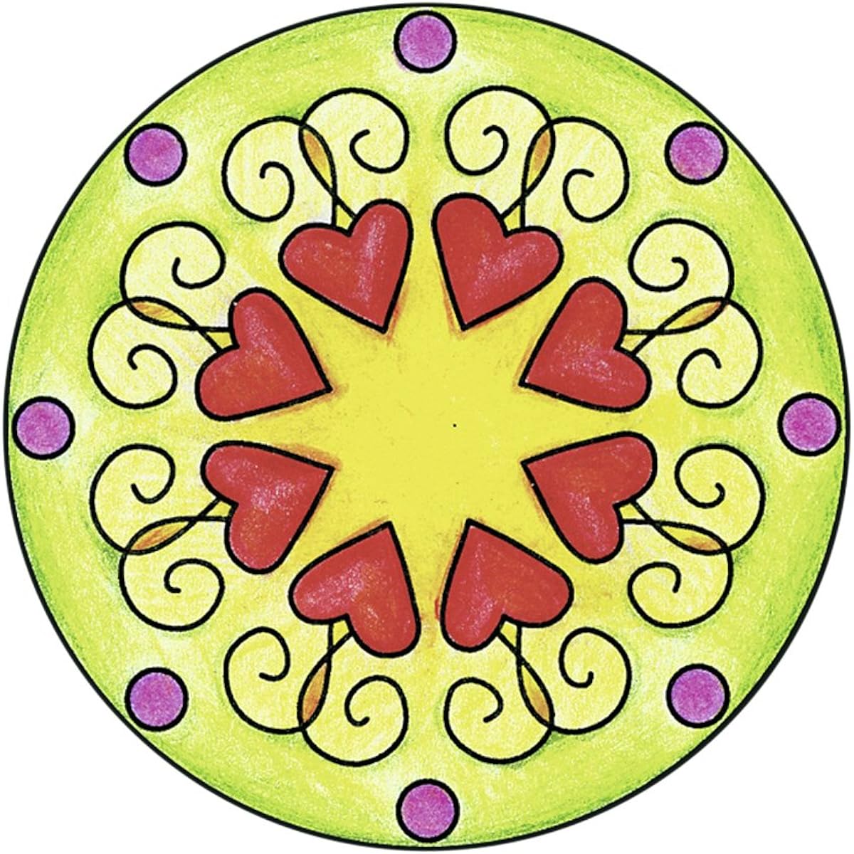 Mandala Drawing Flower 2in1