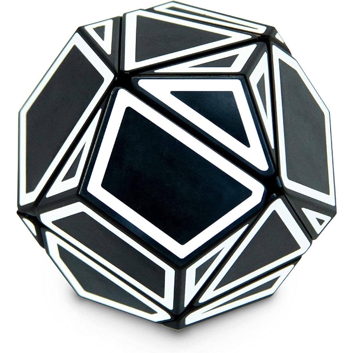 Project Genius Ghost Xtreme Speed Cube 3x3 Speed Cube One Player Game Brain Teaser Multicolor Puzzle Cube Gift for Kids Gift for Teen Boys 3x3
