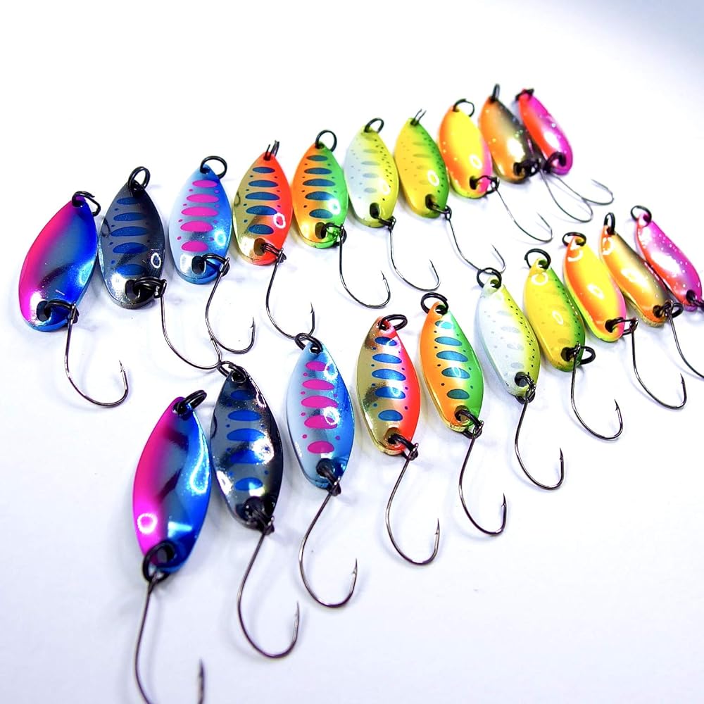 [momo lure] momo lure mountain stream trout spoon TIMO native series carefully selected color set 2.8g 3.5g 4.2g