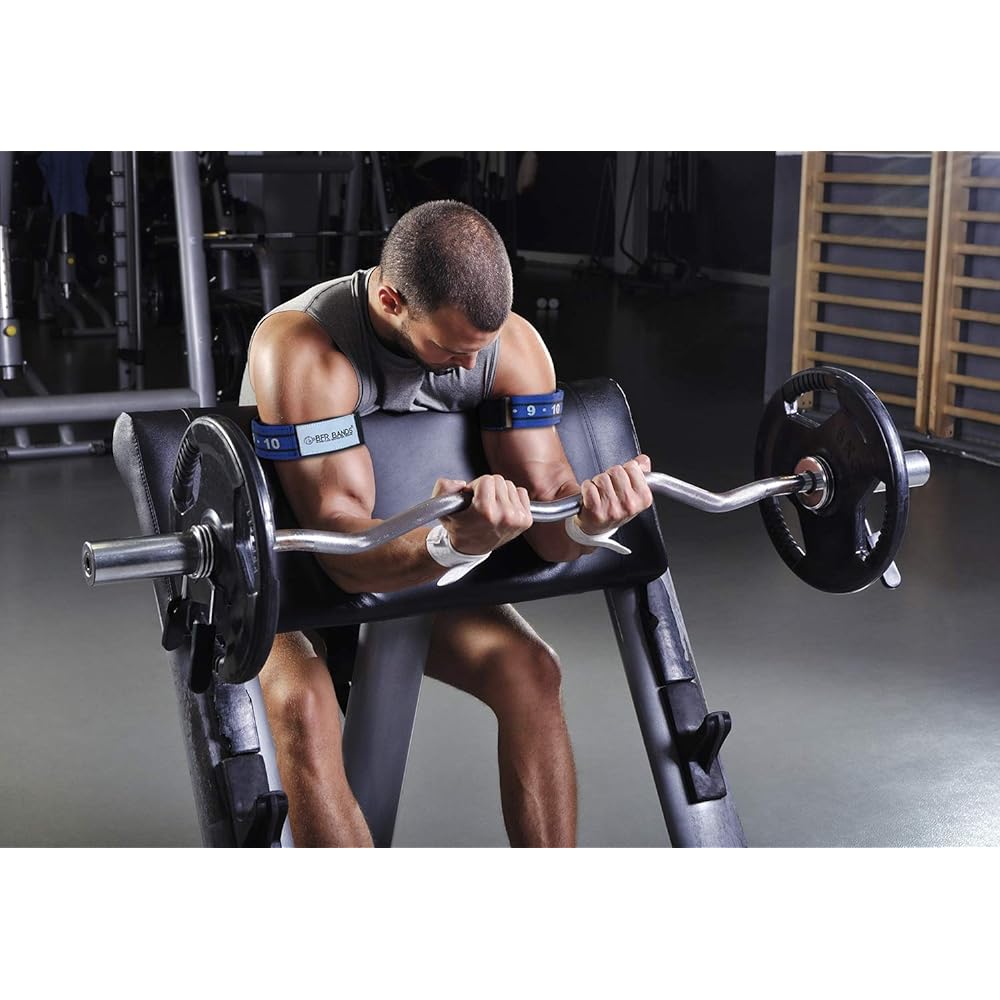 BFR Band 1.5" Occlusion Training Band by Rigid Edition, Blood Flow Restriction Band Give Lean & Fast Muscle Growth Without Lifting Heavy Weights1.5" Width (Arm)