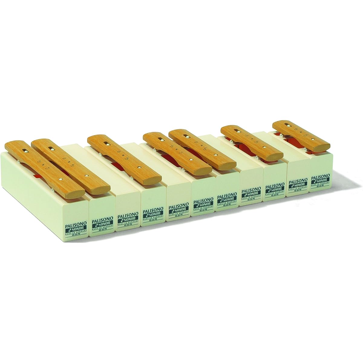 SONOR Orff Educational Instruments Xylophone Chime Bar 7 Tones SN-KS40PO2 [Official Japanese Product]