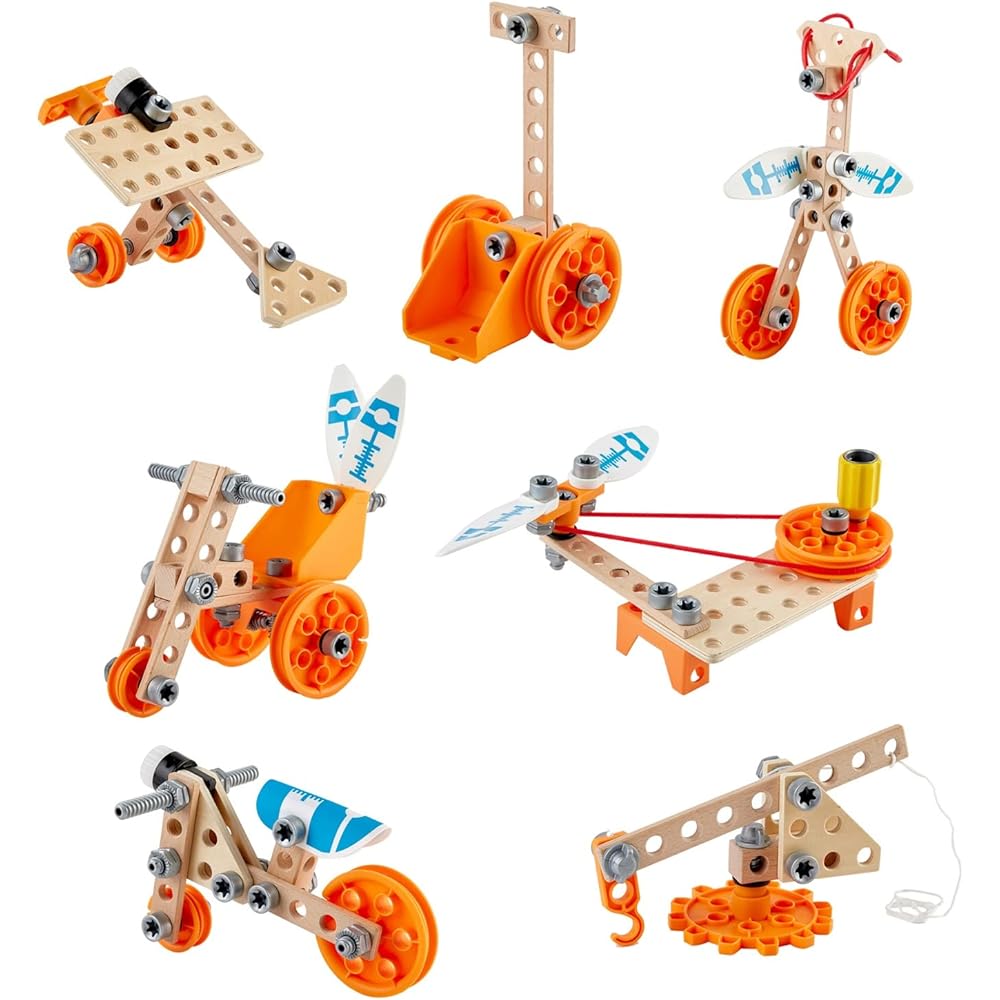 Hape Junior Inventor Assembly Play Deluxe Set E3032