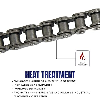 Jeremywell 40 Roller Chain 10 Feet with 2 Connecting Links for Go Kart Mini Bike Scooter ATV MTV Dirt Bike and Other Industrial Machinery