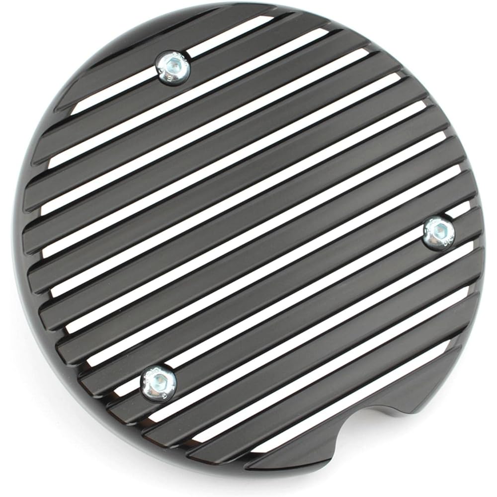 Shiwaki Motorcycle Engine Clutch Crankcase Guard Left Side Aluminum Alloy Replacement Protector for Honda GB350S Durable Accessories, Black and White