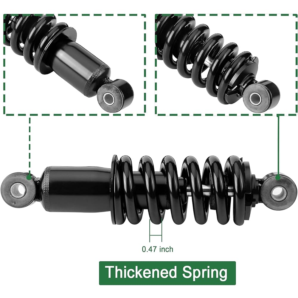 Roykaw Yamaha G29 Heavy Duty Rear Shock Absorber Assembly Kit for Golf Cart Gas & Electric Models #JR6-F2210-00 Replacement