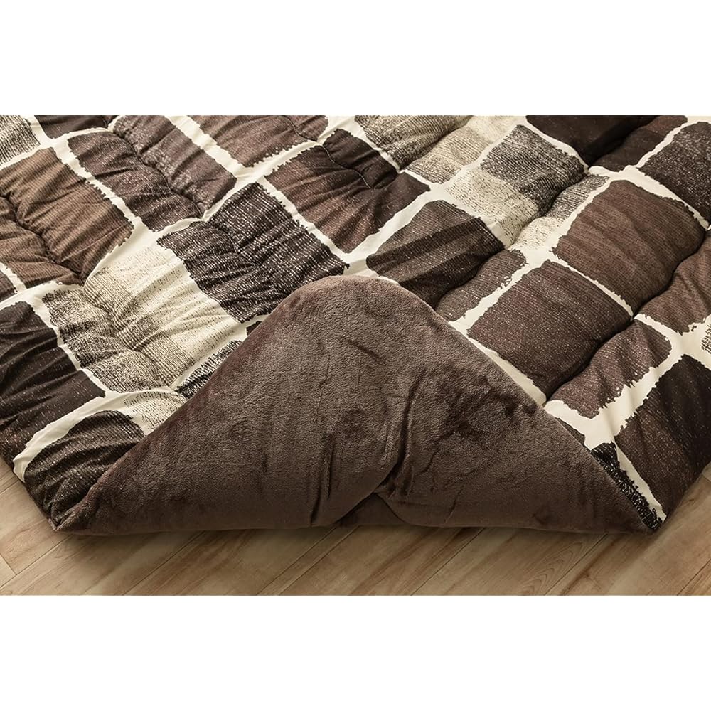 Ikehiko Kotatsu Futon Rectangular Bed Set Move Gray Approx. 205 x 245 cm #5994830