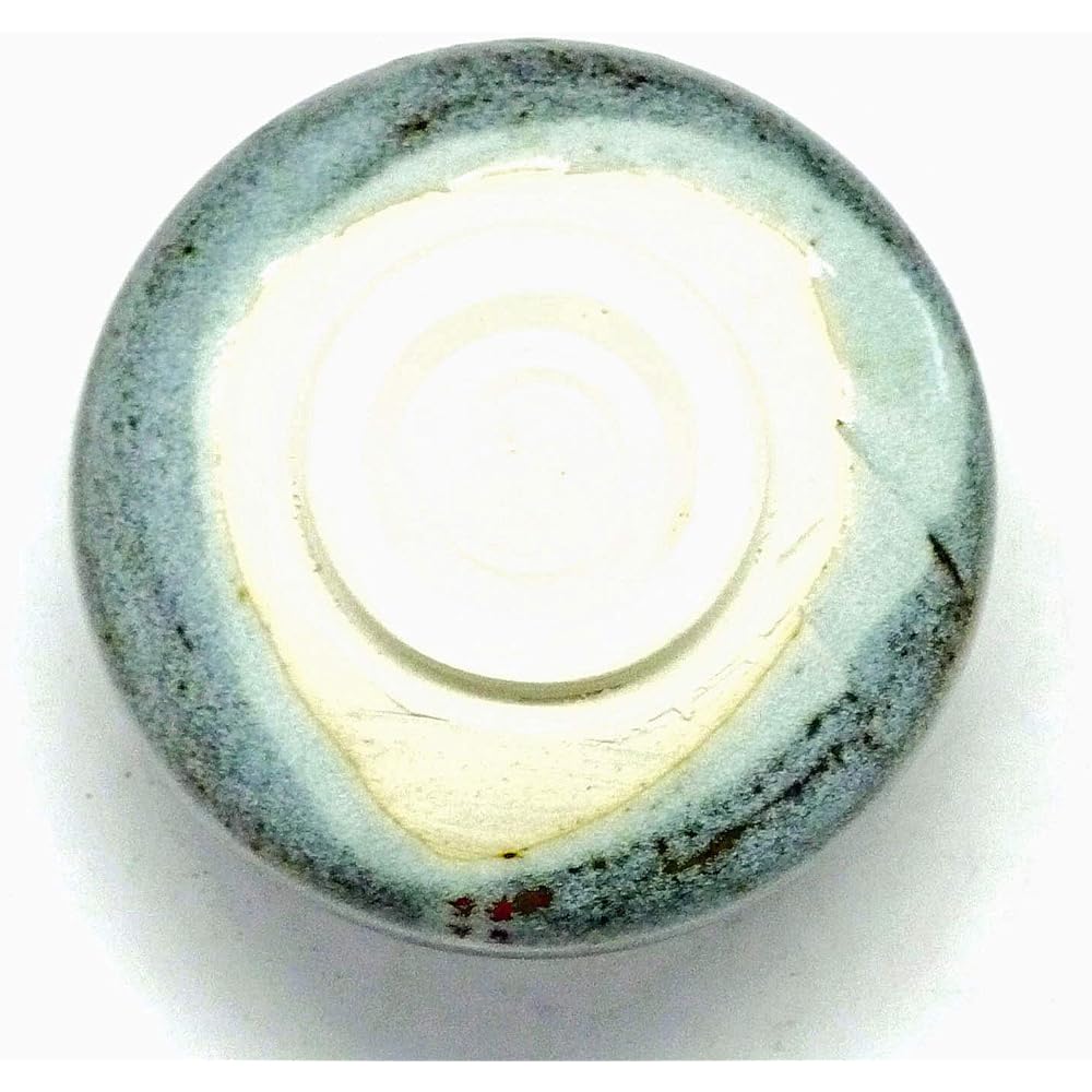 Kutani ware [Matcha bowl] Golden thread plum and bird Middle picture Pottery