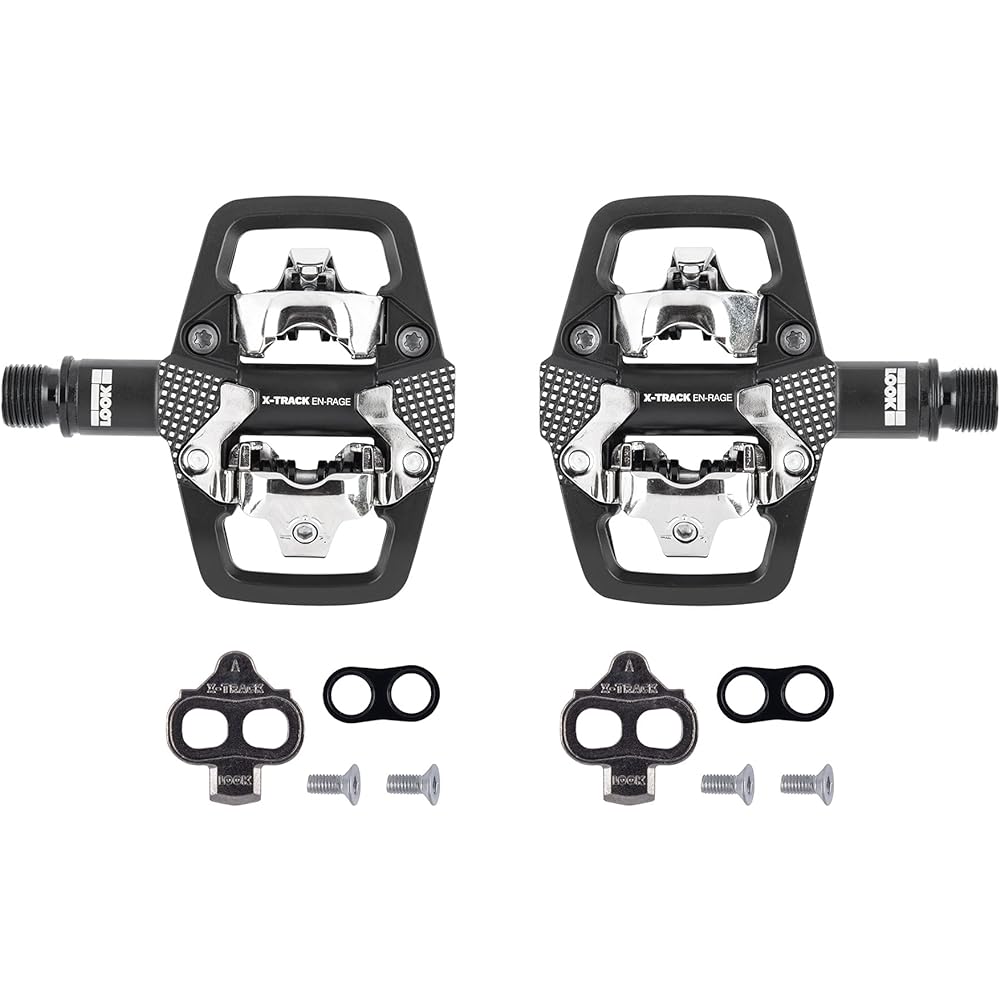 Look Bicycle Pedals X-Track Unrage Mountain Pedals Black 00018225