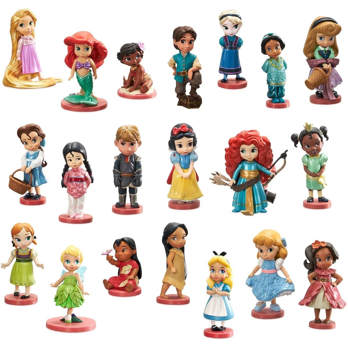 Disney Animators Collection Mega Figure Playset – 20 Pieces