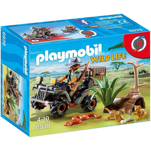 PLAYMOBIL Evil Explorer with Quad