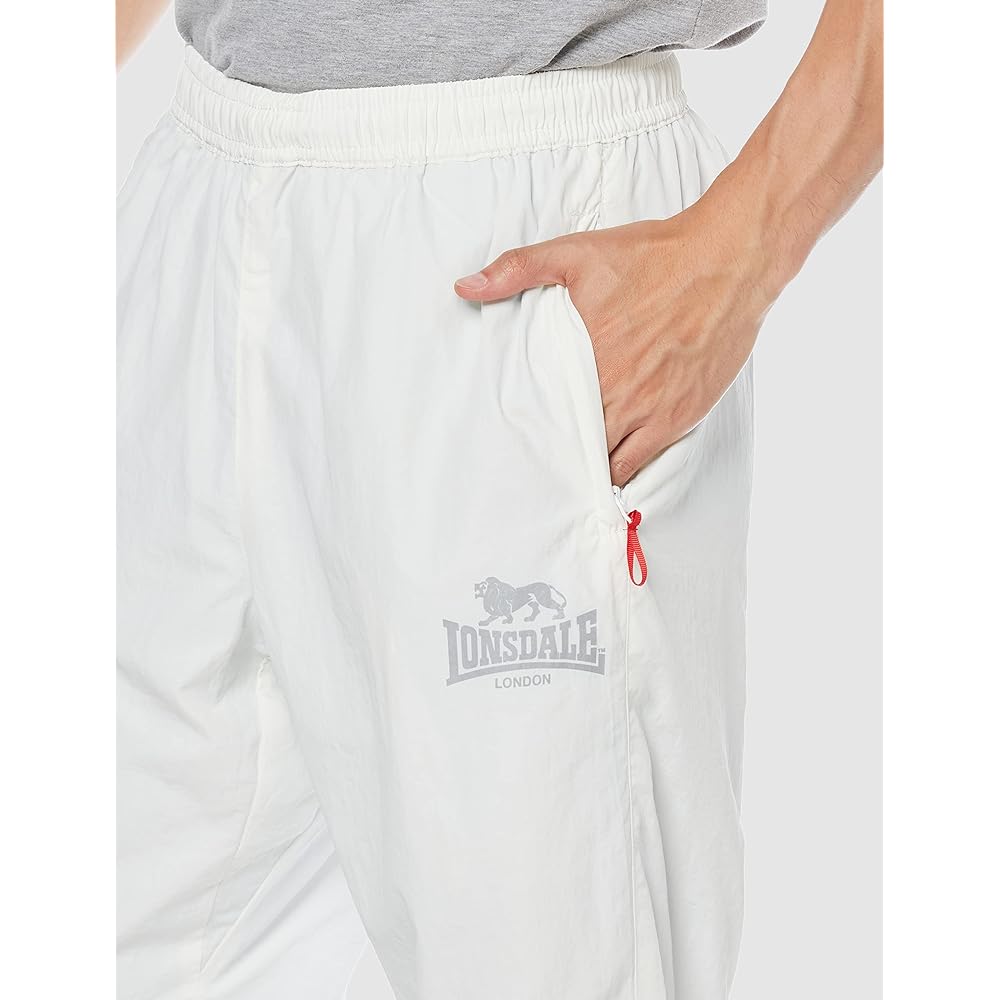 [Lonsdale] Setup Jersey top and bottom, Men's, Women's, Reflector print, Pockets on both sides, ZIP pocket, Oversized, Crazy, Switchable, Color scheme, Mesh lining, Training pants, Top and bottom set available, Bottom set