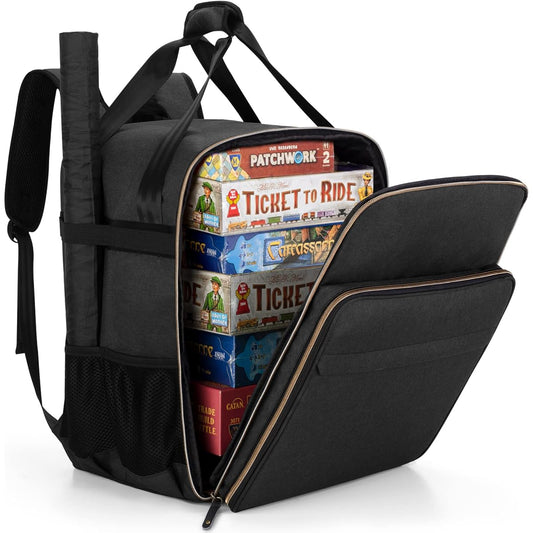 Trunab Board Game Storage Bag Board Game Backpack Board Game Storage Case
