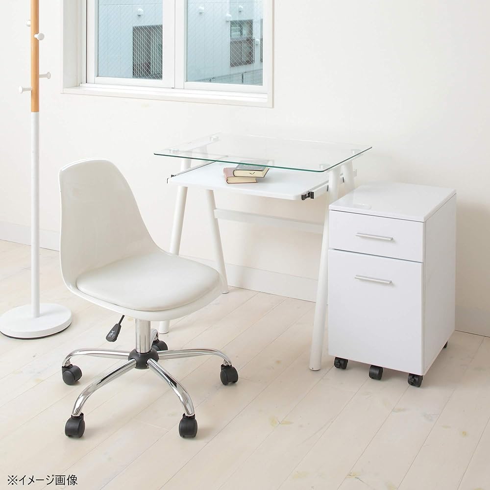 Azuma Kogei Bolero Side Chest Width 33.5 x Height 60cm White EDS-1601