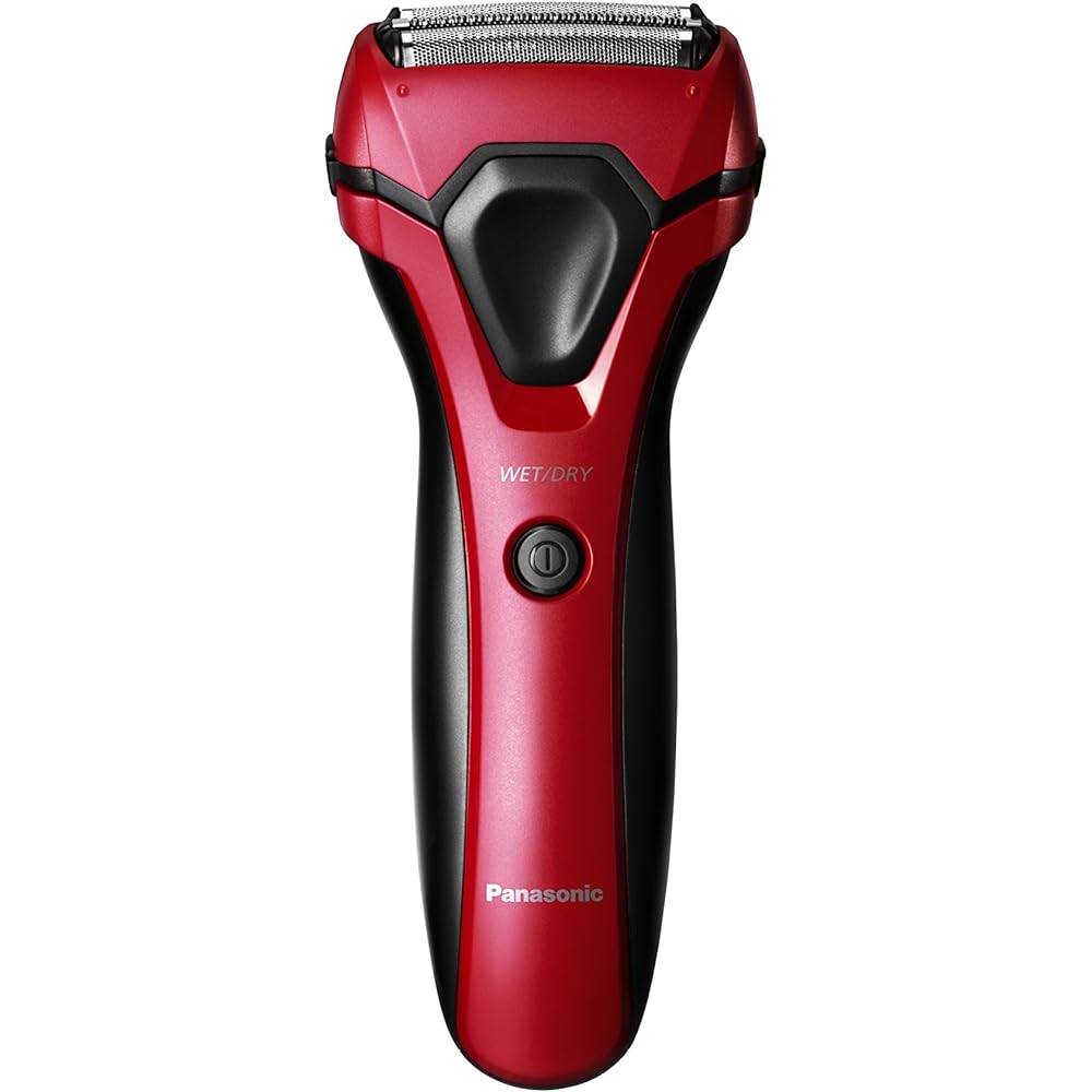 Panasonic Men's Shaver 3 Blades Bath Shaving Red ES-RL13-R