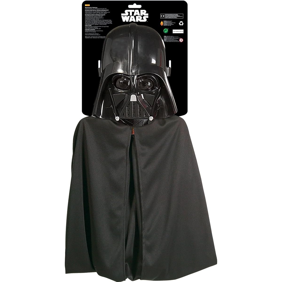 Star Wars Darth Vader Cape and Mask Set Kids Costume for Boys