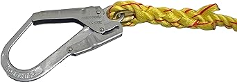 Matsuura Industries New Tetron main rope (for vertical use) with large diameter hook on one side, 16mmΦ×20m, rope end with reverse satsuma processing