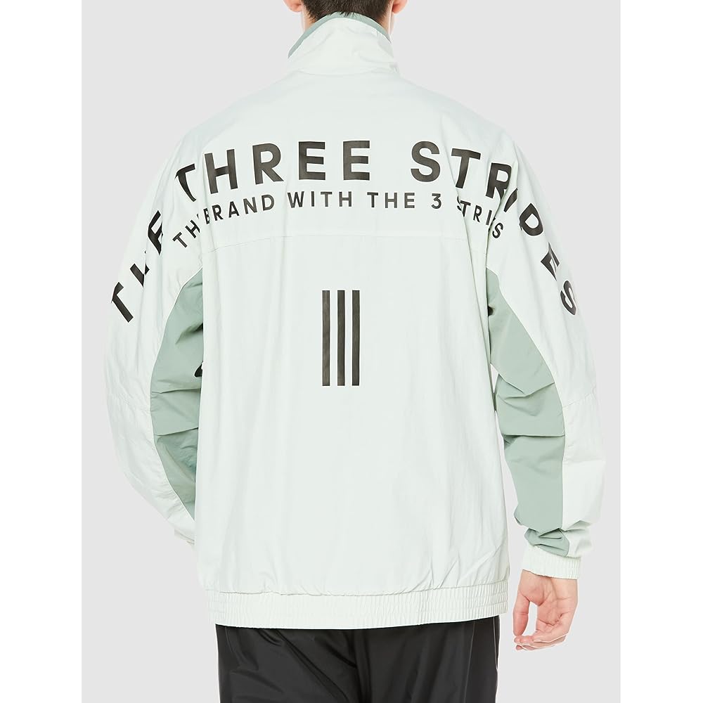 [Adidas] Jersey Top Oversized Fit Woven Jacket BUK39 Men's