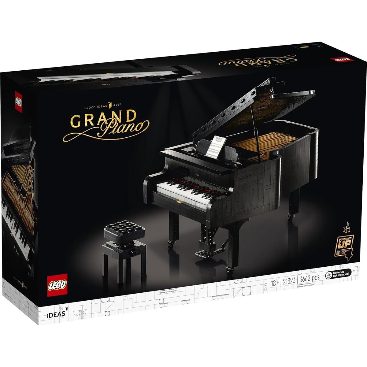LEGO Idea Grand Piano Christmas Present Christmas 21323 Toy Blocks Present Music Boys Girls Adults