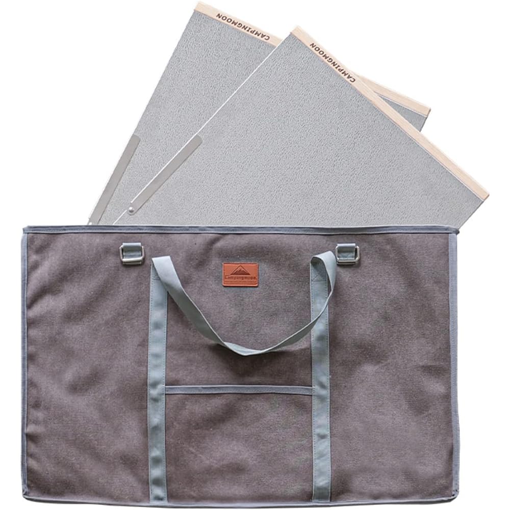 Camping Moon Bonfire Table Large Size Table Storage Bag Tote Bag Canvas Cushioned T-380-B