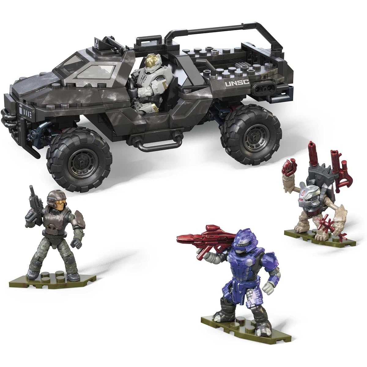 MEGA Halo - Assault Razorback UNSC vehicle Halo Infinite construction set, Toy for Children 8+ Years, GYG59