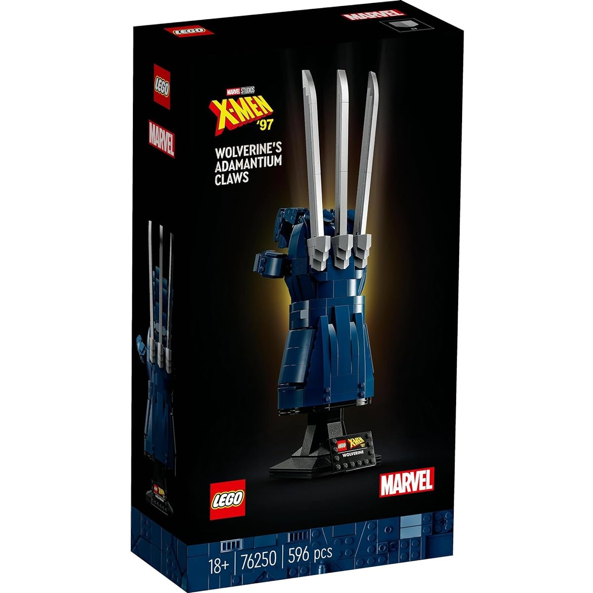 LEGO Super Heroes Wolverine Adamantium Claw 76250 Toy Block Present American Comics Super Hero Boys Adults