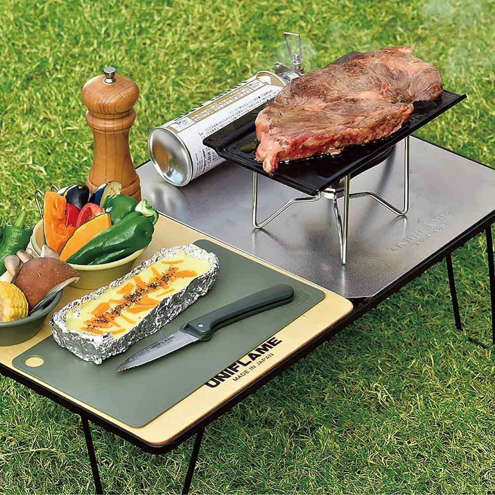 QIDUHUQI UNIFLAME Field Rack Stainless Steel Top Plate Half 611593