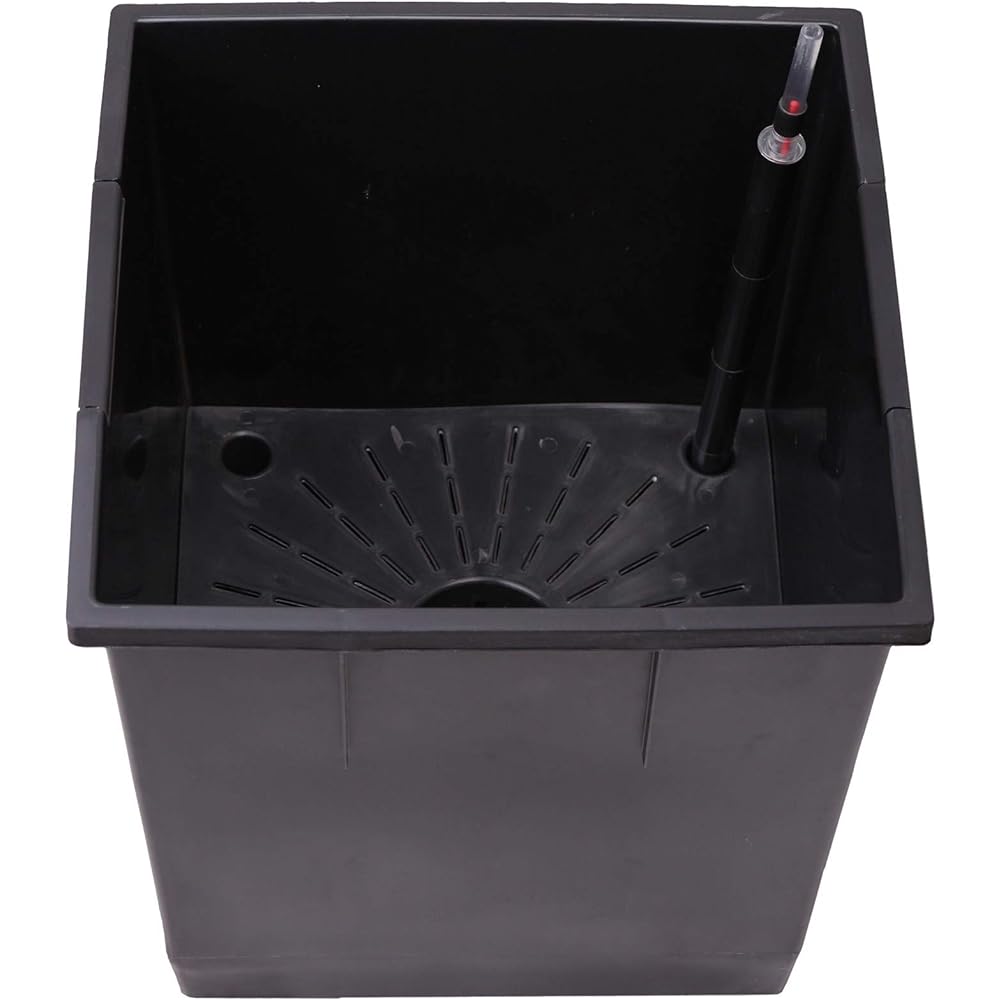 Green Pot AS Square with inner water gauge for H90cm AS-124422
