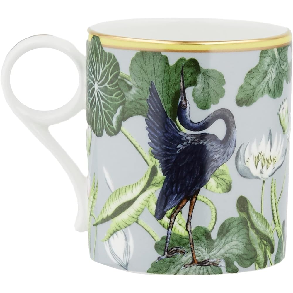 Wedgwood [Regular Import] Wedgwood Wanderlust Mug 250ml Water Lily Wedding Gift Present 1057274 Green