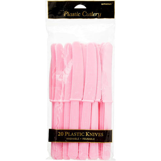 Amscan Party Perfect Reusable Plastic Knife Tableware 9" x 4.3" 4548.1090000000004