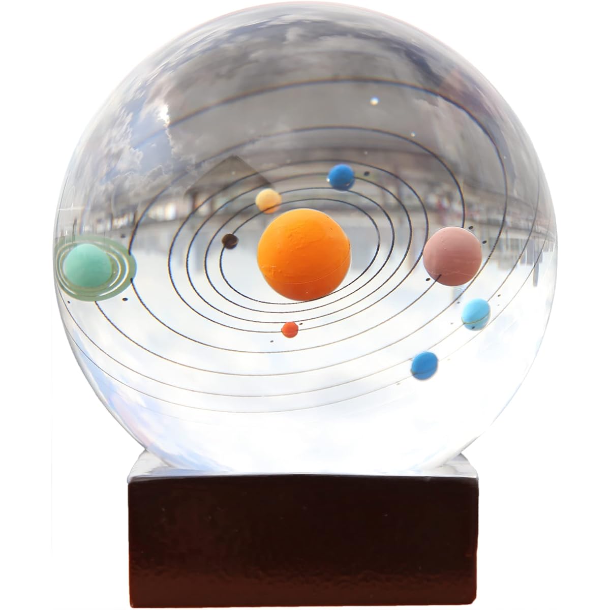 Crystal ball, ornaments, gifts, ornaments, office supplies, miscellaneous goods, interior decoration, crystal sun, paperweight, home accessories, good luck goods