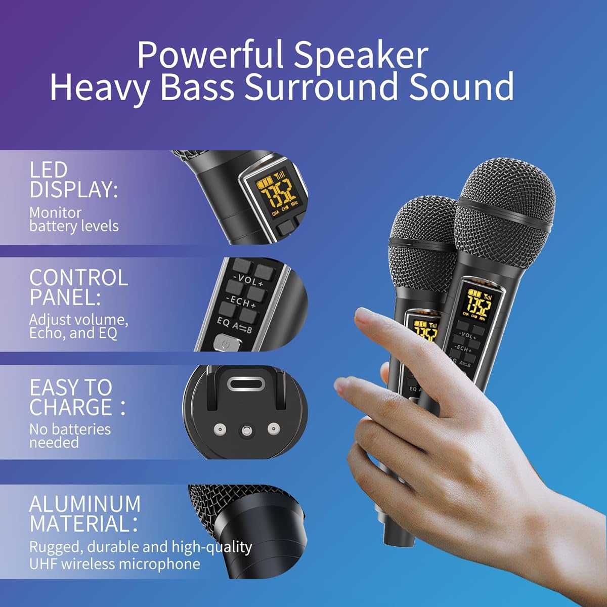 Karaoke machine LSMOEO-317Black
