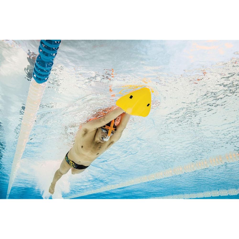 FINIS Swimming Practice Alignment Kickboard [Genuine Japanese Product] 105042 Yellow