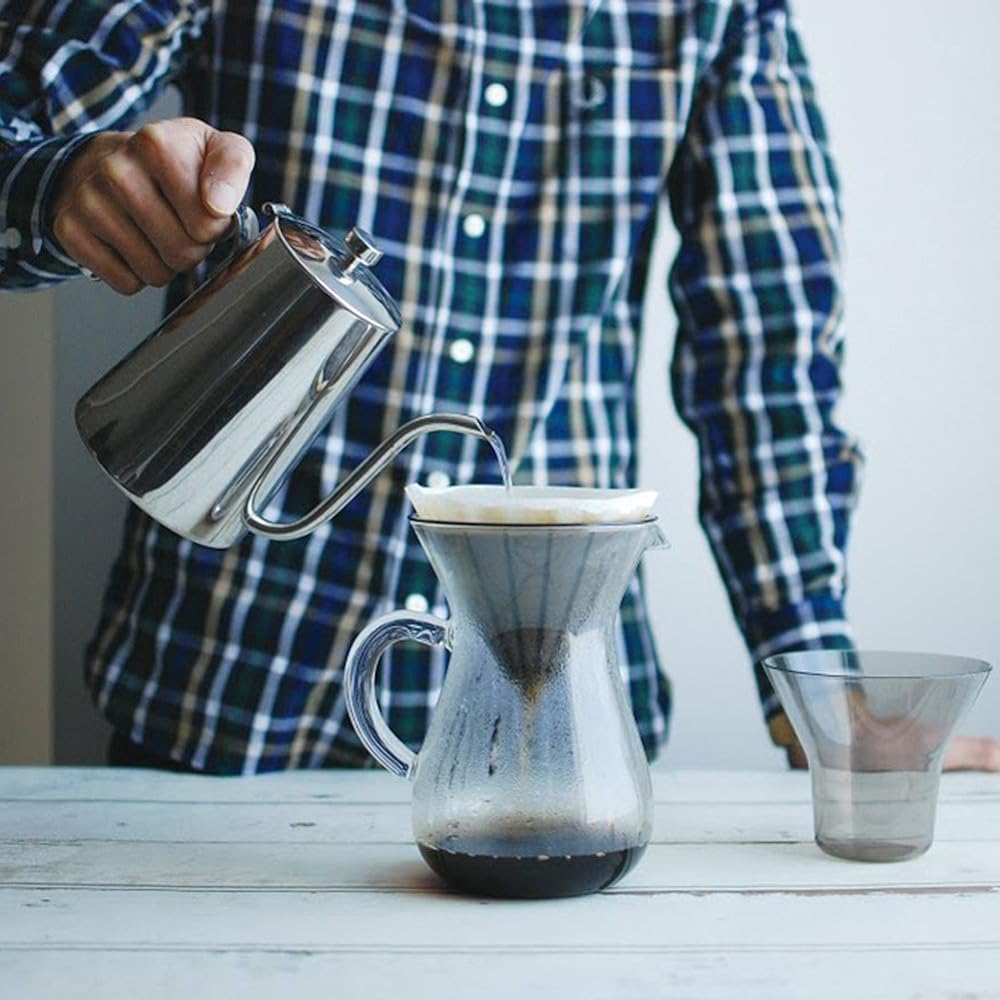 KINTO SCS Kettle 900ml for Drip Coffee Open Fire/Dishwasher Safe Gift Present 27628