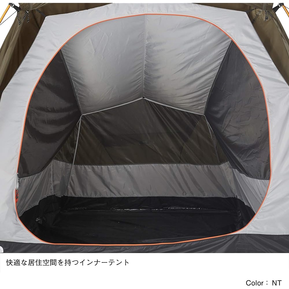 THE NORTH FACE Tent Evacargo 4 4 Person Camping & Hiking NV22322 New Taupe Green