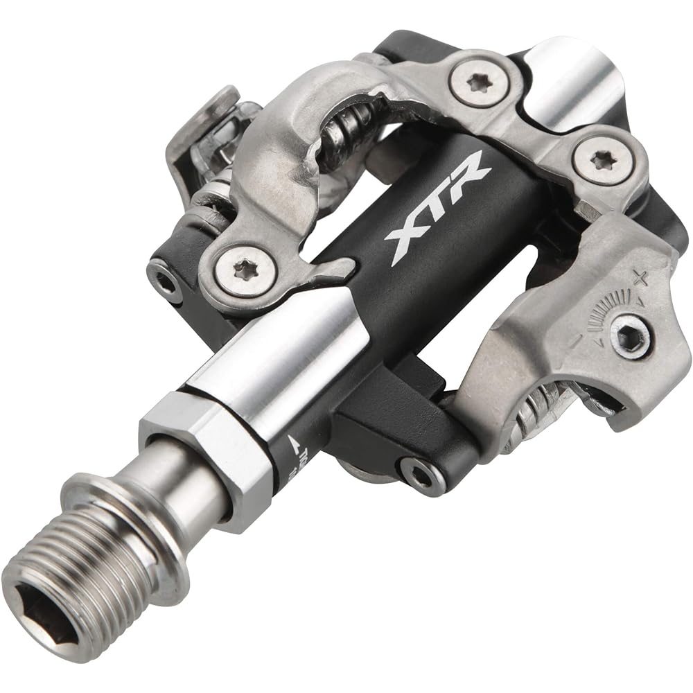 SHIMANO PD-M9100-S (minus 3mm shaft specification) SPD pedal attached cleat/SM-SH51 IPDM9100S1 Black
