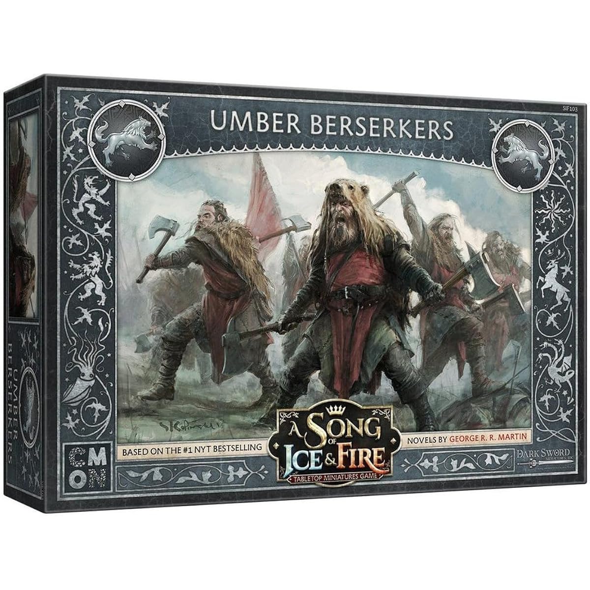 CoolMiniOrNot CMNSIF103 Thrones A Song of Ice and Fire Miniatures Game: Umber Berserkers Expansion, Multi Colour