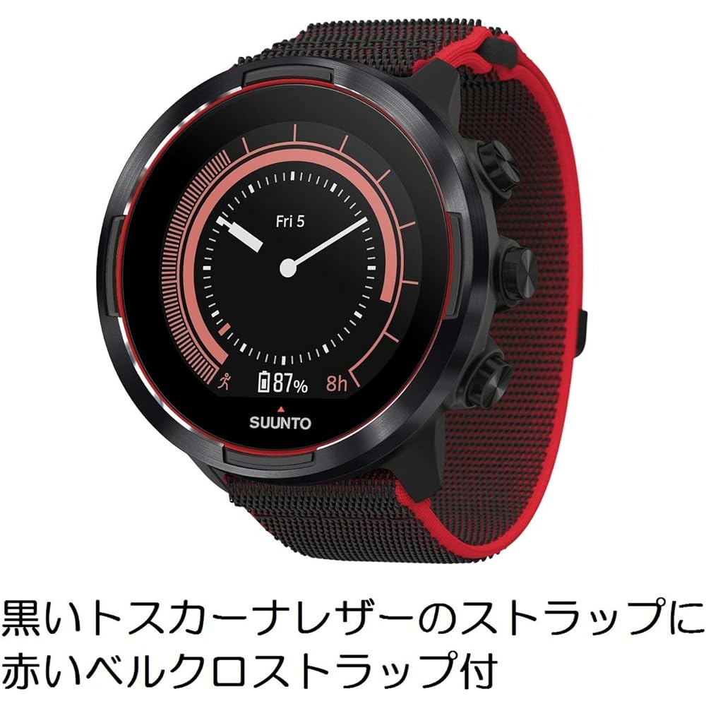 SUUNTO SUUNTO9 BARO RED Trail Running Smart Watch GPS Mountain Climbing [Genuine Japanese Product Manufacturer Warranty] SS050461000