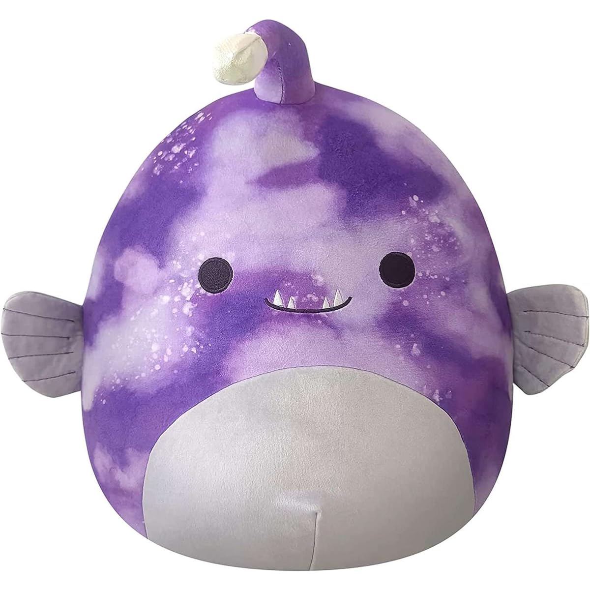 Squishmallow Kellytoy 2022 7" Easton Angler Fish with Bonus Pen, Multicolor