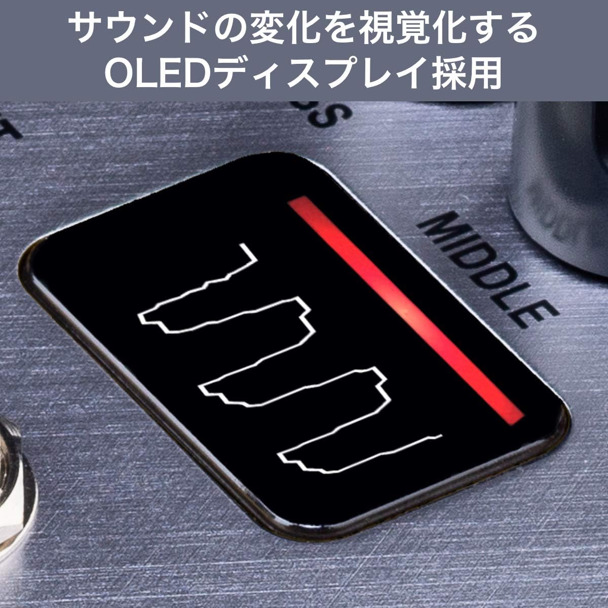 VOX Compact Effector for Electric Guitar SILK DRIVE VE-SD Silk Drive Vacuum Tube Nutube Equipped with Clean Crunch Overdrive