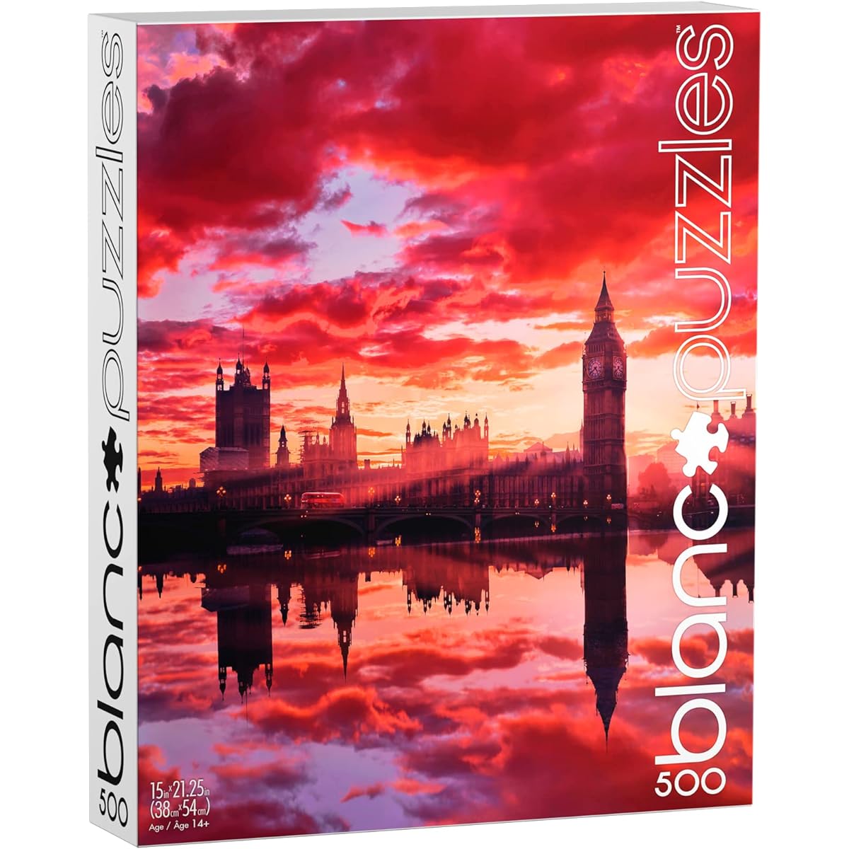Buffalo Games - blanc - Big Ben London Sunset - 500 Piece Jigsaw Puzzle