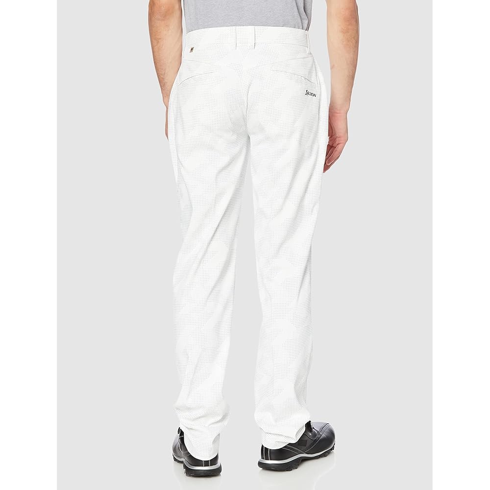 SRIXON RGMVJD04 Men's Pants, Sweat Absorbent, Quick Drying, Stretch Print Pattern, Golf